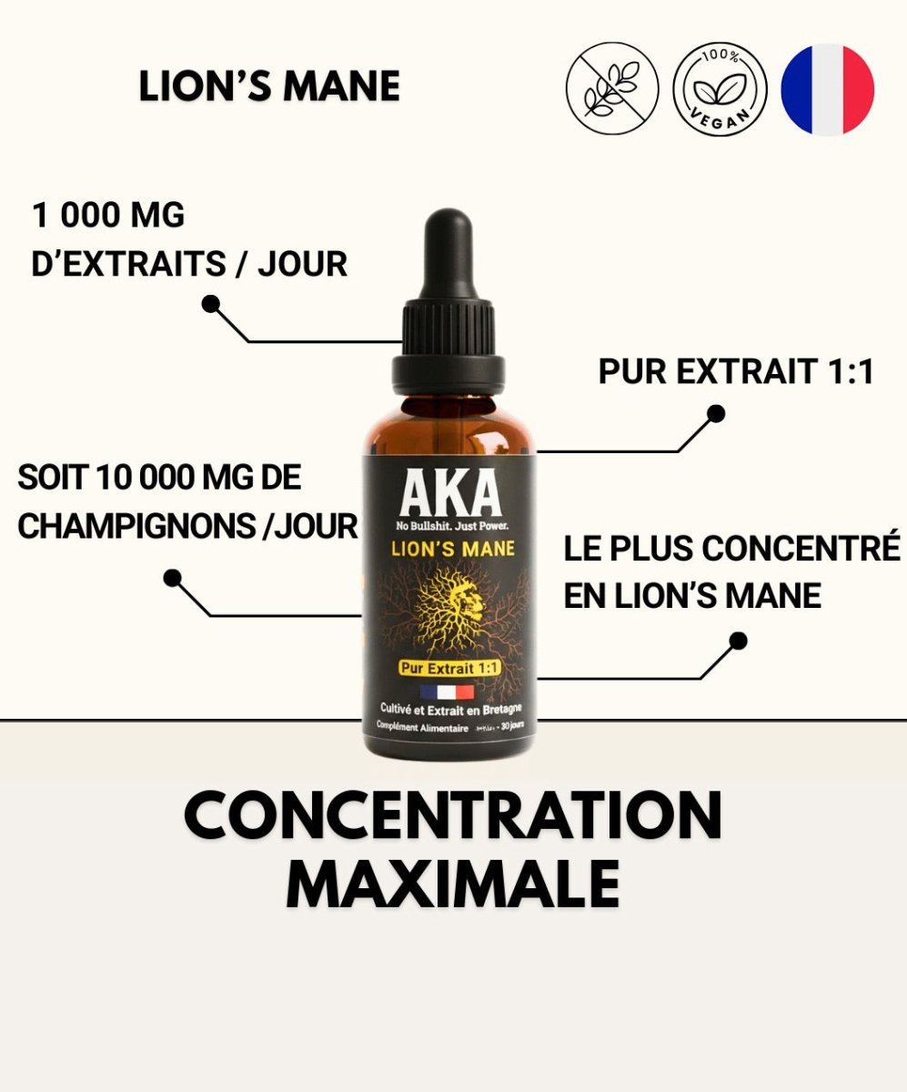 Extrait de Lion's Mane - AKA